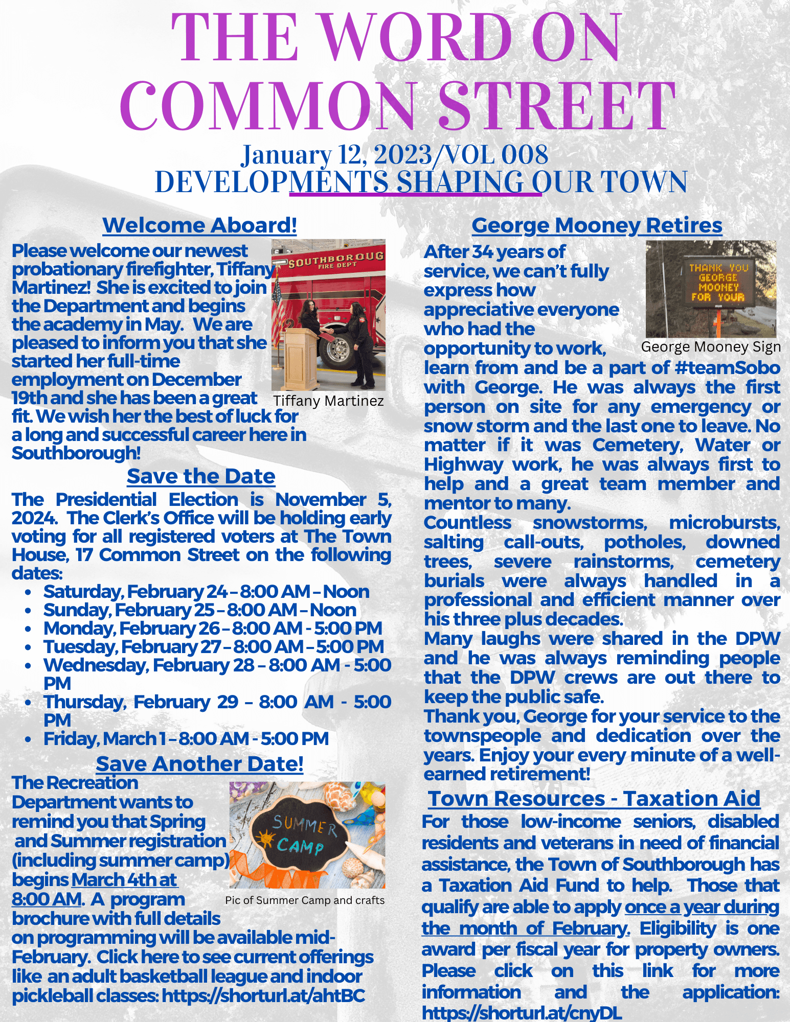 Volume  8 - Word on Common Street 