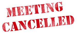 Meeting-Cancelled